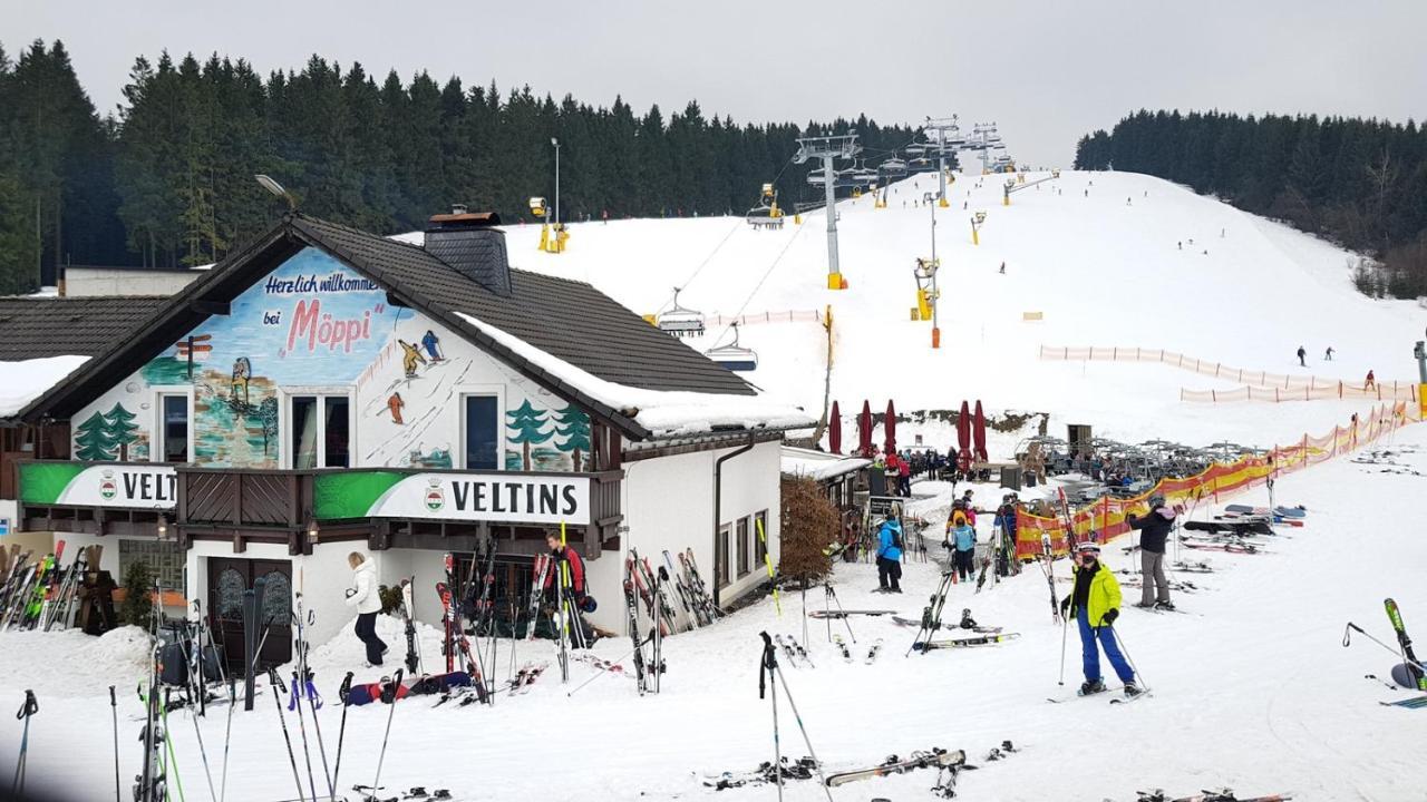 Pistenblume Apartment - Skipiste, Stadtzentrum Winterberg Exteriör bild